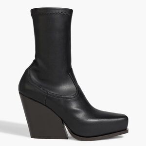 NEW Stella McCartney Cowboy 80mm Ankle Boots in Black Sz. 41 (US 11)